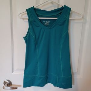 Arc'teryx Turquoise Workout V-Neck Tank (Size P/S)